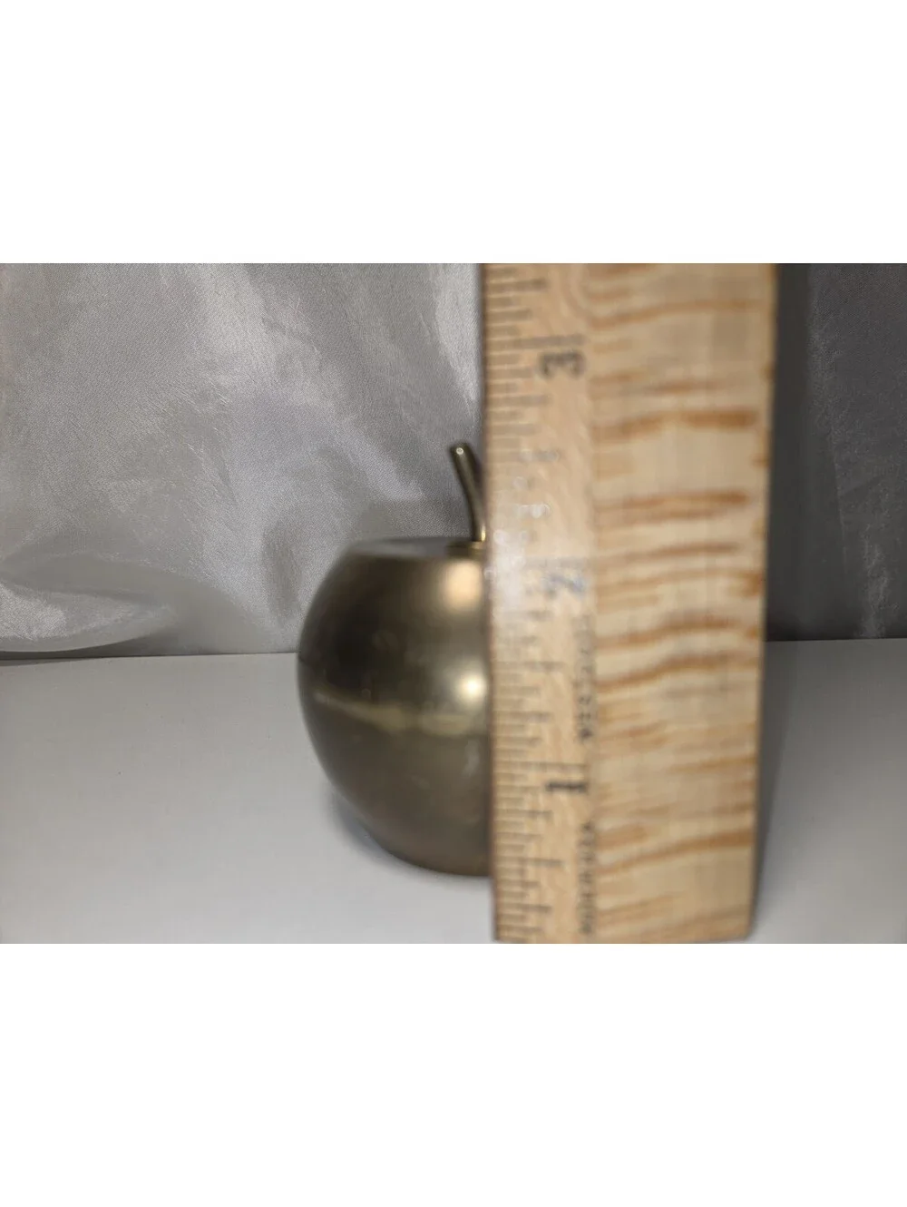 Vintage Solid Brass Apple Shaped Bell